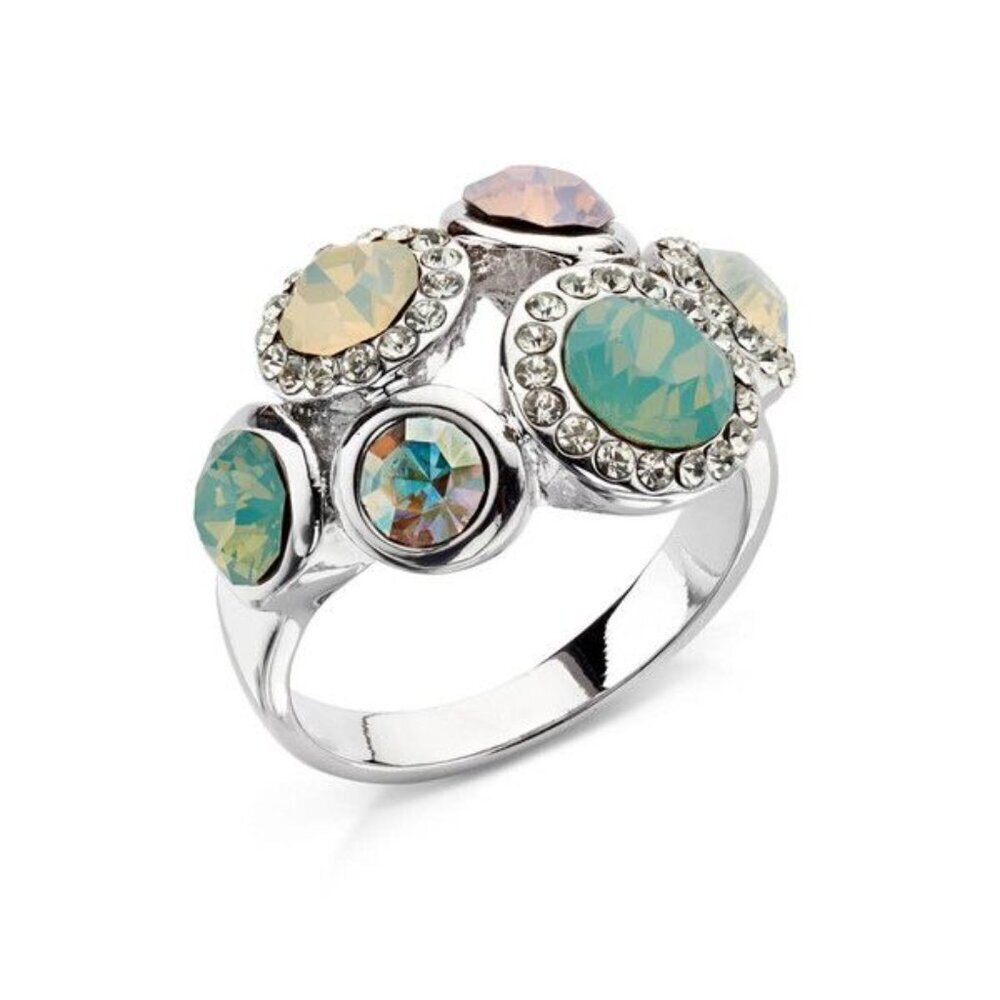 7 Charming Sisters "Shimmering Sherbet Ring" Size‎ 6
